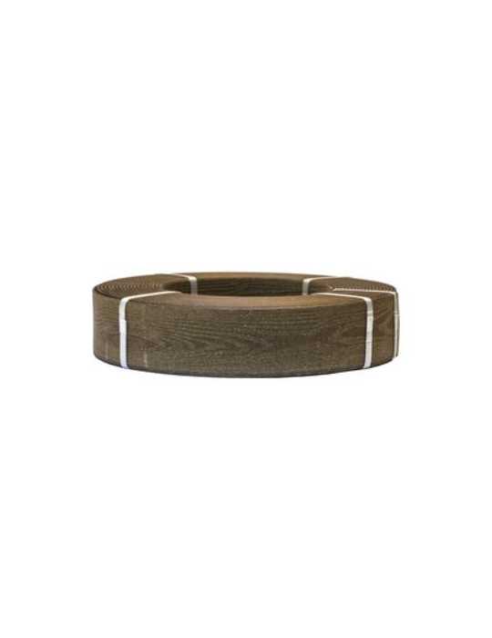 Bordura Composite Marrón 9 CM x 5 Metros 290001 NOVARTIX