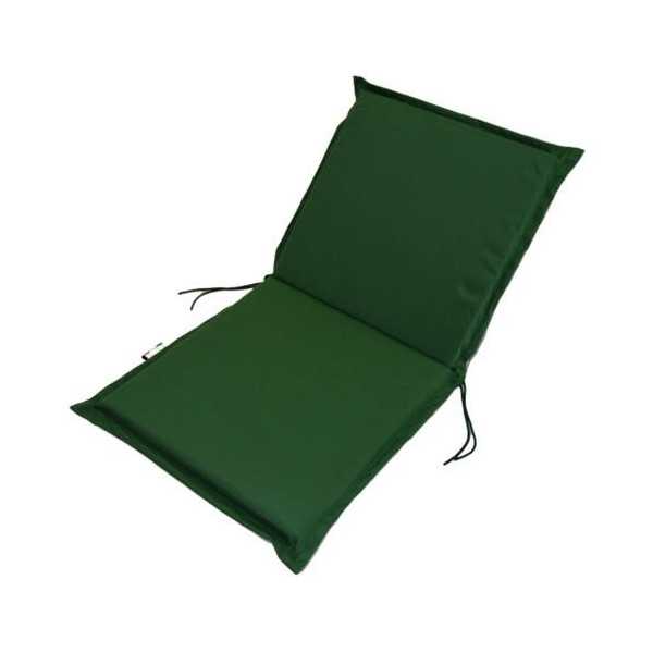 Cojin Zippo Monoblock Bajo 95x48x6 Verde/Gris GLOBAL BOSQ