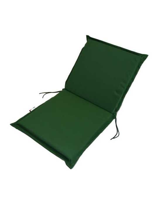 Cojin Zippo Monoblock Bajo 95x48x6 Verde/Gris GLOBAL BOSQ