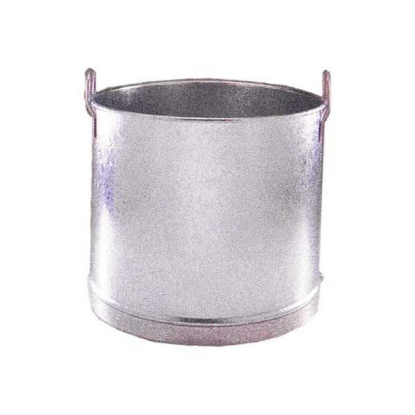 Cubo Recto Galvanizado 2 Asas Laterales 16 40 L. MANUEL SOLER