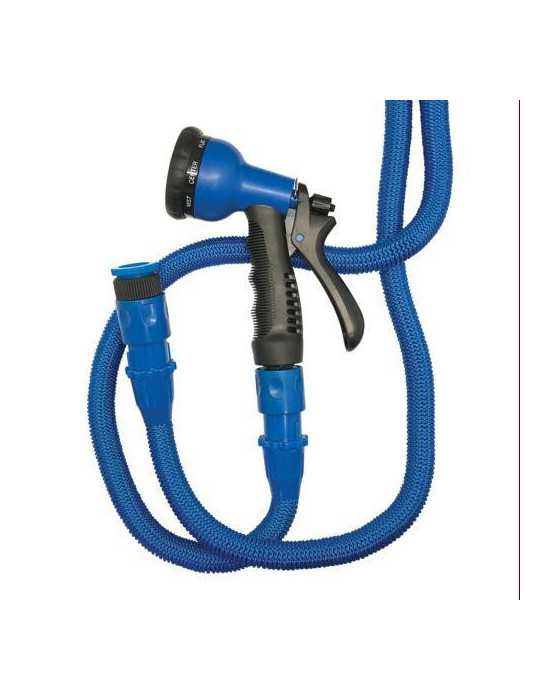 Manguera Extensible 22,5m. 12mm. 8 Bares Azul PRO AQUACENTER