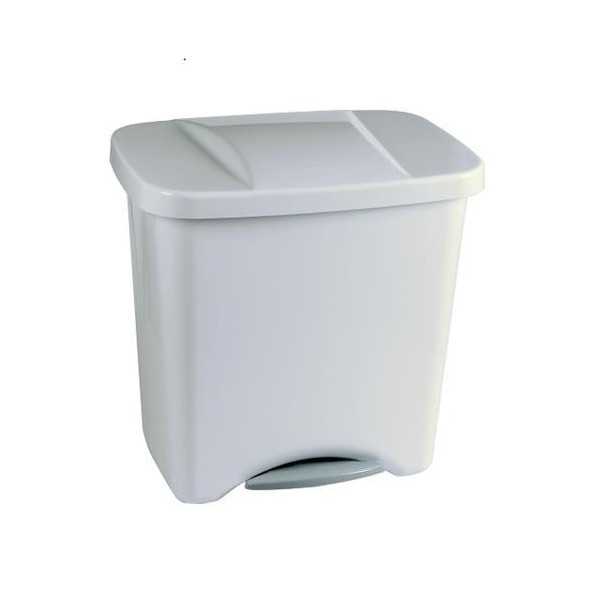 Pedalbin Ecologico 50 L. Blanco DENOX