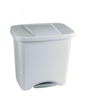 Pedalbin Ecologico 50 L. Blanco DENOX