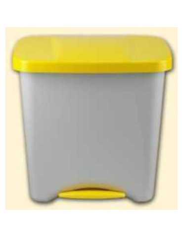 Pedalbin Ecologico 50 L. Amarillo DENOX