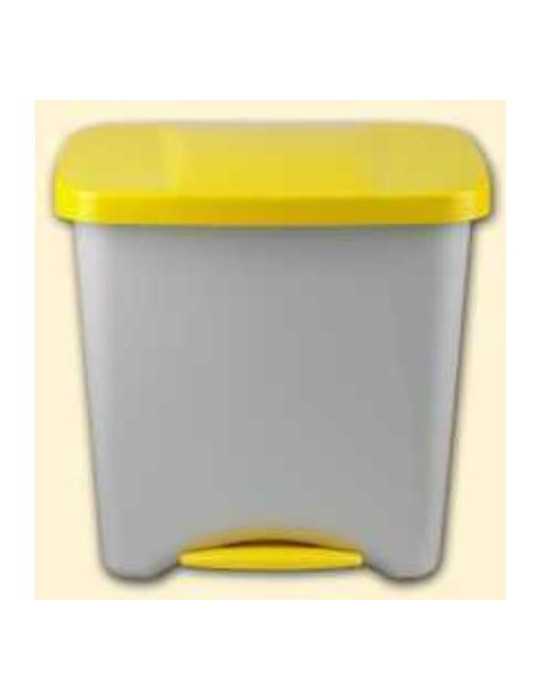 Pedalbin Ecologico 50 L. Amarillo DENOX