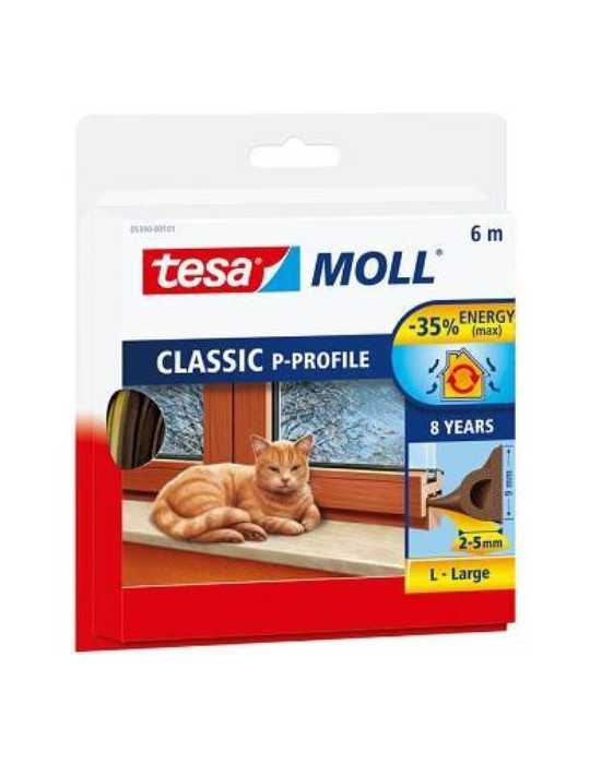 Burlete de Tubo P 25M x 9 MM Blanco 5391 TESAMOLL