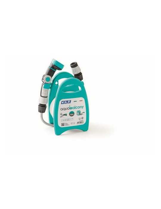Kit Mini Portamanguera 10m Azul Aquabalcony HOZELOCK