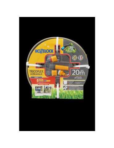 Kit Manguera Tricoflex Ultramax 15mm 20m HOZELOCK