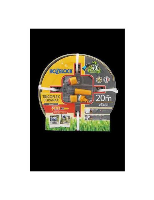 Kit Manguera Tricoflex Ultramax 15mm 20m HOZELOCK