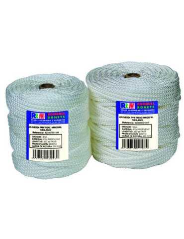 Cuerda Trenzada PP. Tr8 5 mm. Bco.200 M. ROMBULL