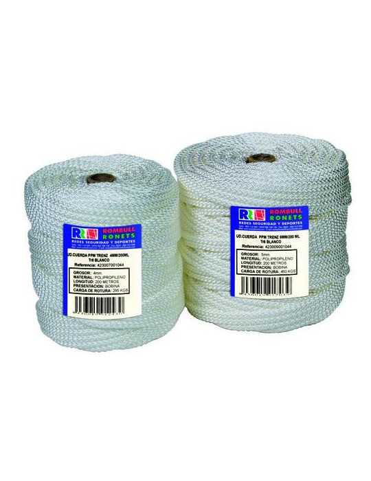 Cuerda Trenzada PP. Tr8 5 mm. Bco.200 M. ROMBULL