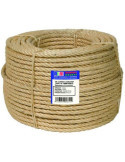Cuerda Cableada Sisal 4 Cabos 8 mm. 100 M. ROMBULL