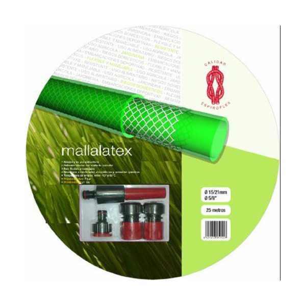 Kit Mallalatex 15 mm. con Refuerzo Rollo 25 M. ESPIROFLEX