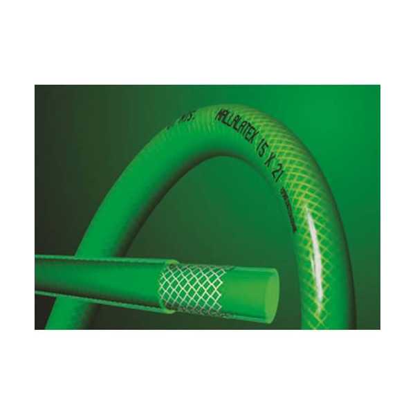 Manguera Mallalatex con Refuerzo 15mm.5/8" Rollo 25m ESPIROFLEX