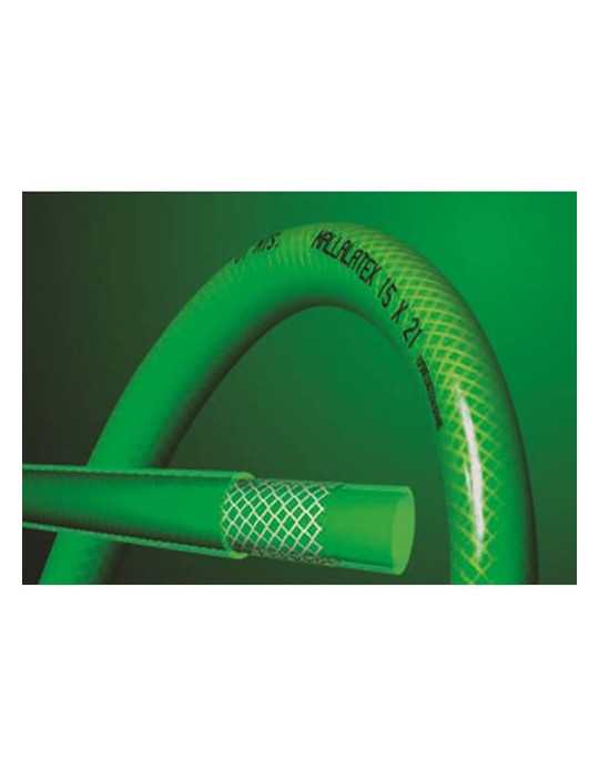 Manguera Mallalatex con Refuerzo 19mm.3/4" Rollo 25m ESPIROFLEX