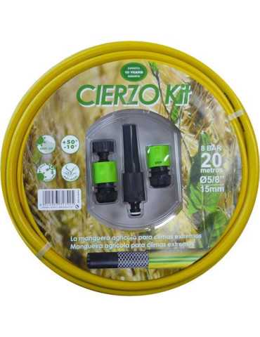 Kit Manguera Cierzo Agricola 19mm X 20m 3 Capas FITT