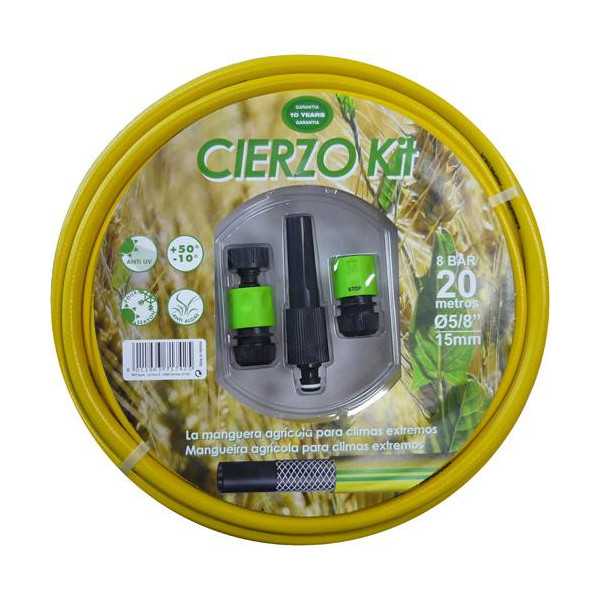 Kit Manguera Cierzo Agricola 19mm X 20m 3 Capas FITT