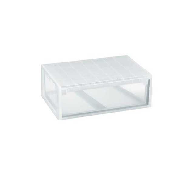 Caja Ordenacion Light Drawer Xl 36l.Transparente JOBGAR