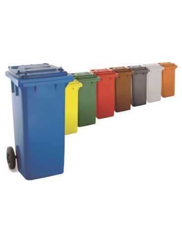 Contenedor 120 L Cuerpo Gris Tapa Gris Ral 7016 MAYA