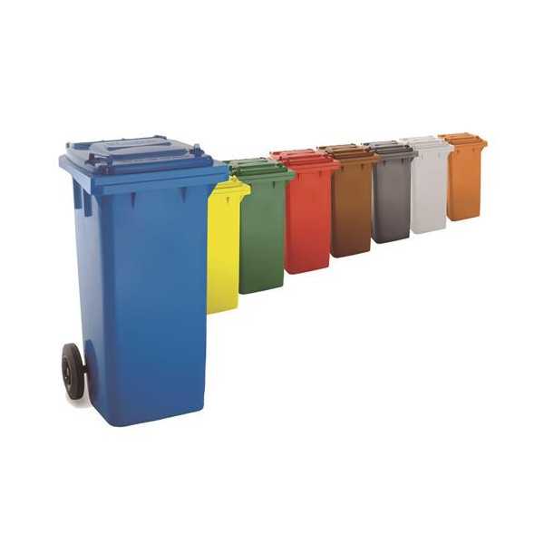 Contenedor 120 L Cuerpo Gris Tapa Gris Ral 7016 MAYA