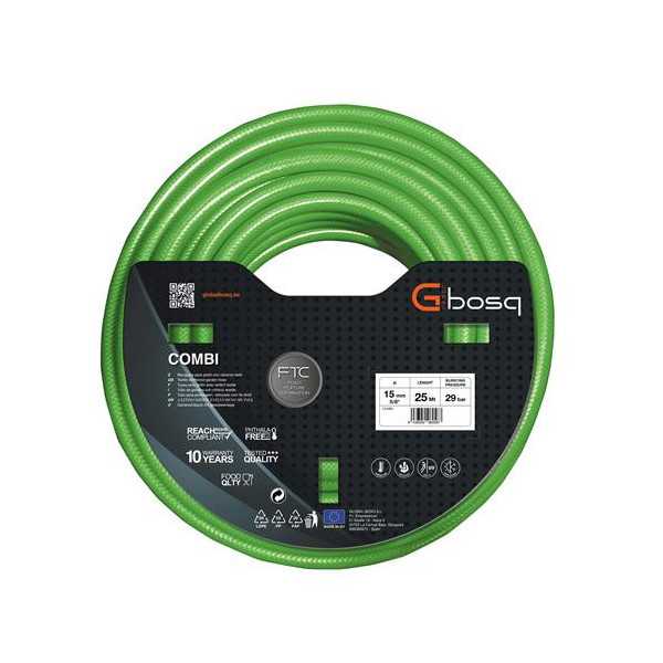 Manguera Combi 15mmx25m Ftc 5 Capas 96058 GLOBAL BOSQ