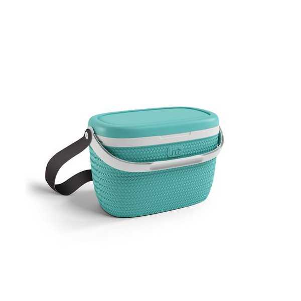 Nevera 18lt Turquesa Linda Bag+ Correa 698184 GLOBAL BOSQ
