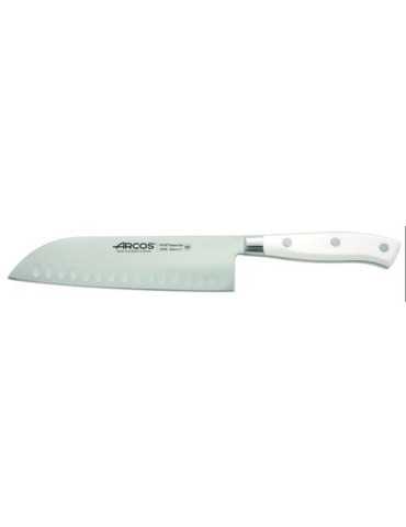 Cuchillo Santoku con Alveolos 18cm Riviera Blanco ARCOS