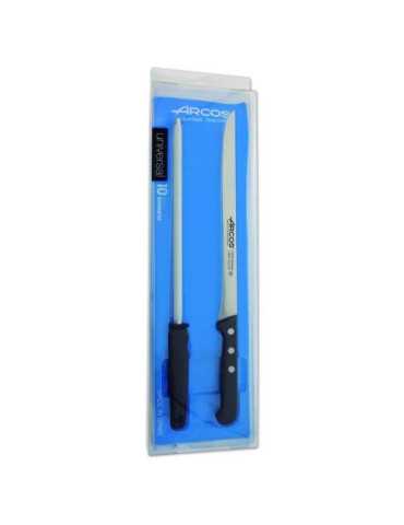 Cuchillo Jamon.+Chaira Estuche 2855 ARCOS