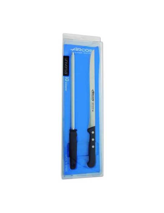 Cuchillo Jamon.+Chaira Estuche 2855 ARCOS