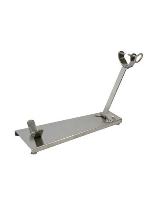 Jamonero con Pletina Base Inox Plegable 17812 FLORES CORTES