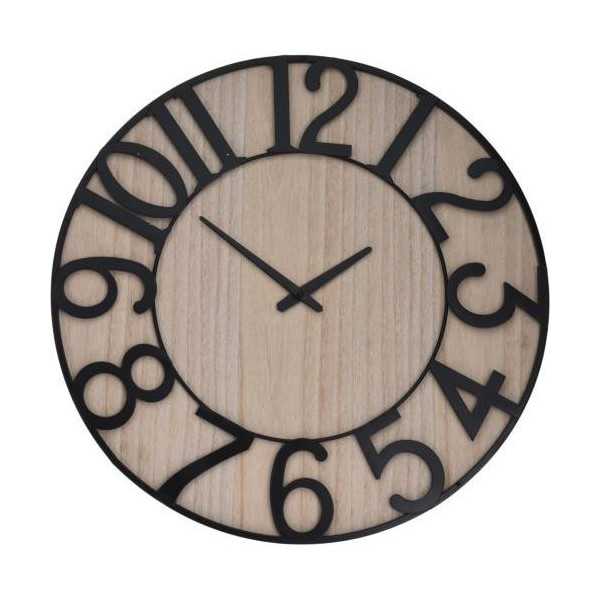 Reloj Pared Madera/Metal 57x4 Hz1006810 KOOPMAN