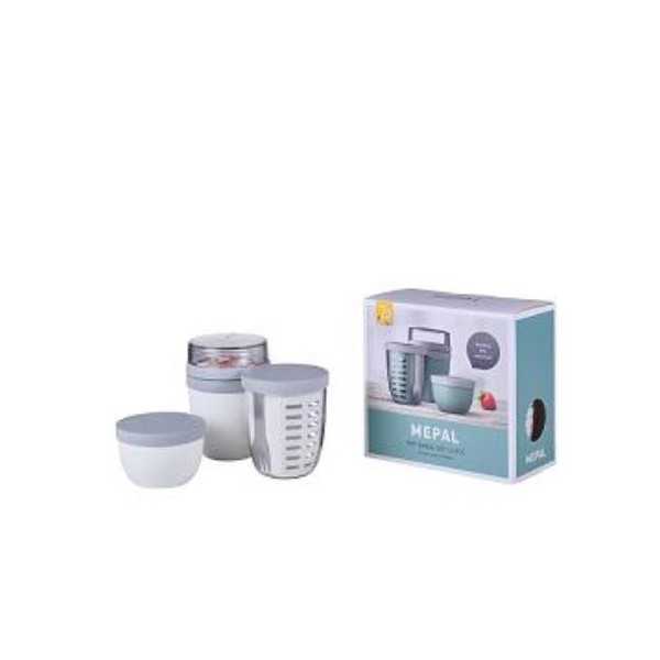 Set Pot Range Ellipse 3 Piezas Blanco ROSTI