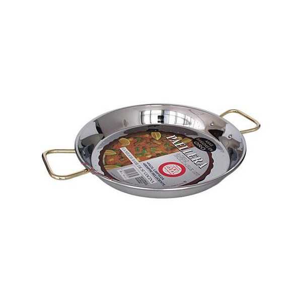 Paella Valenciana Inoxidable La Ideal 34 cm. GARCIMA
