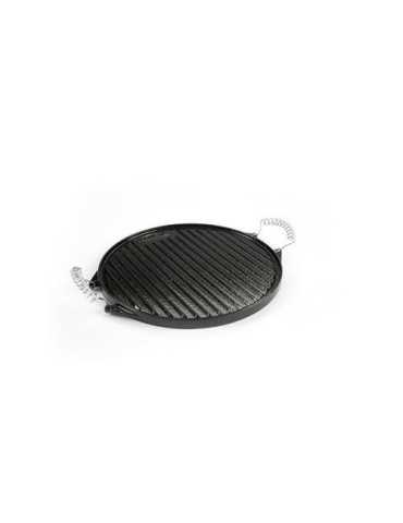 Plancha Asado Hierro Fundido Esmaltada 32cm 12035 GARCIMA