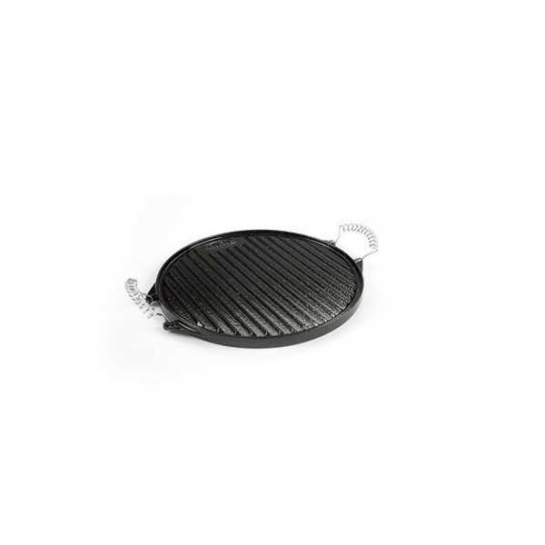 Plancha Asado Hierro Fundido Esmaltada 32cm 12035 GARCIMA