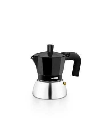 Cafetera Induccion Inox Negra 9 Tazas M863009 MONIX