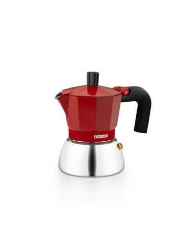 Cafetera Induction Inox Red 9 Tazas MONIX