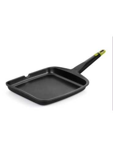 Grill Liso 28 Cm Foodie A491328 BRA