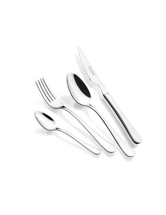 Cuberteria 24 Pzas.con Cuchillo Chuletero Trieste BRA