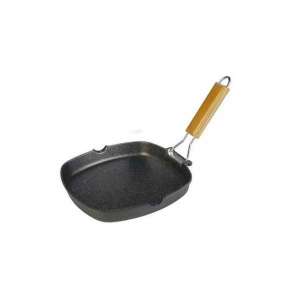 Grill Liso Al. Fundido 28x28 cm. Ecochef 13028 WECOOK