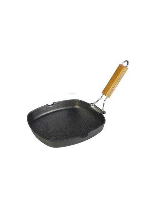 Grill Liso Al. Fundido 28x28 cm. Ecochef 13028 WECOOK