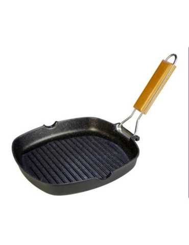 Grill Rayas Al. Fundido 28x28 cm. Ecochef 14028 WECOOK