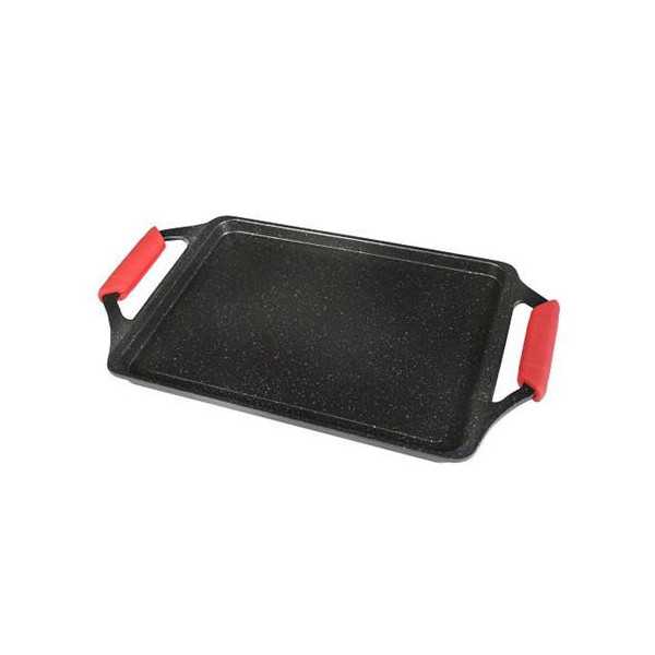 Asadora de Aluminio Fundido 37x25 CM Ecochef 10601 WECOOK
