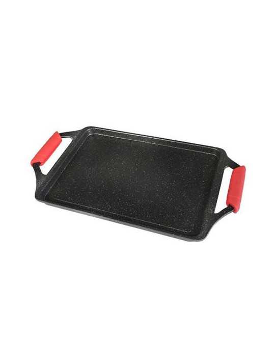 Asadora de Aluminio Fundido 43x25 CM Ecochef 10701 WECOOK