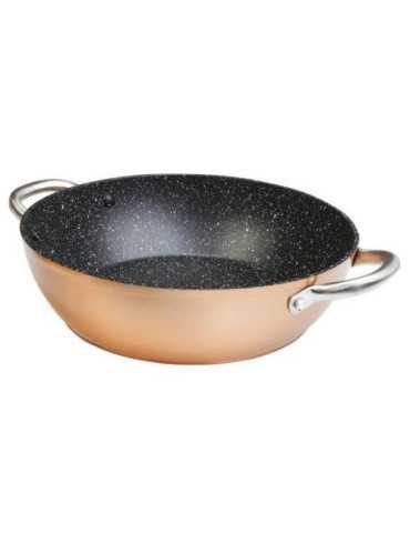 Cazuela Baja Aluminio Forjado Profesional 32cm WECOOK