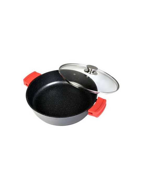 Cazuela Baja Aluminio Fundido Ecochef 24cm WECOOK