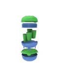 Set Picnic Pick&Go Azul y Verde Cui22 TOT EL MON