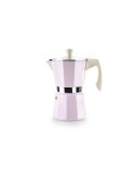 Cafetera Aluminio Veneto Rosa 9 Tazas 627809 IBILI