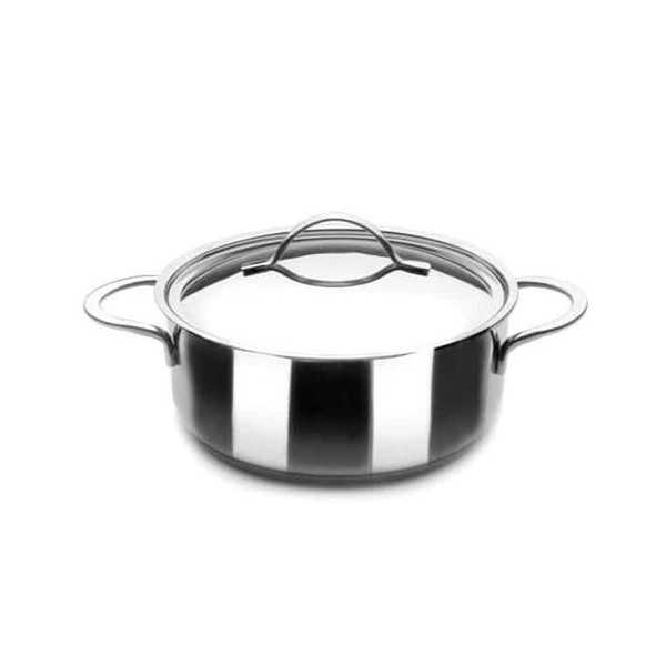 Cacerola con Tapa Inoxidable Noah 20 CM 605020 IBILI