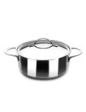 Cacerola con Tapa Inoxidable Noah 20 CM 605020 IBILI